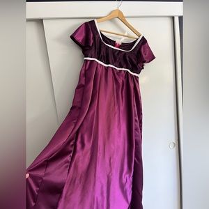 Regency Bridgerton Empire Waist Gown Costume